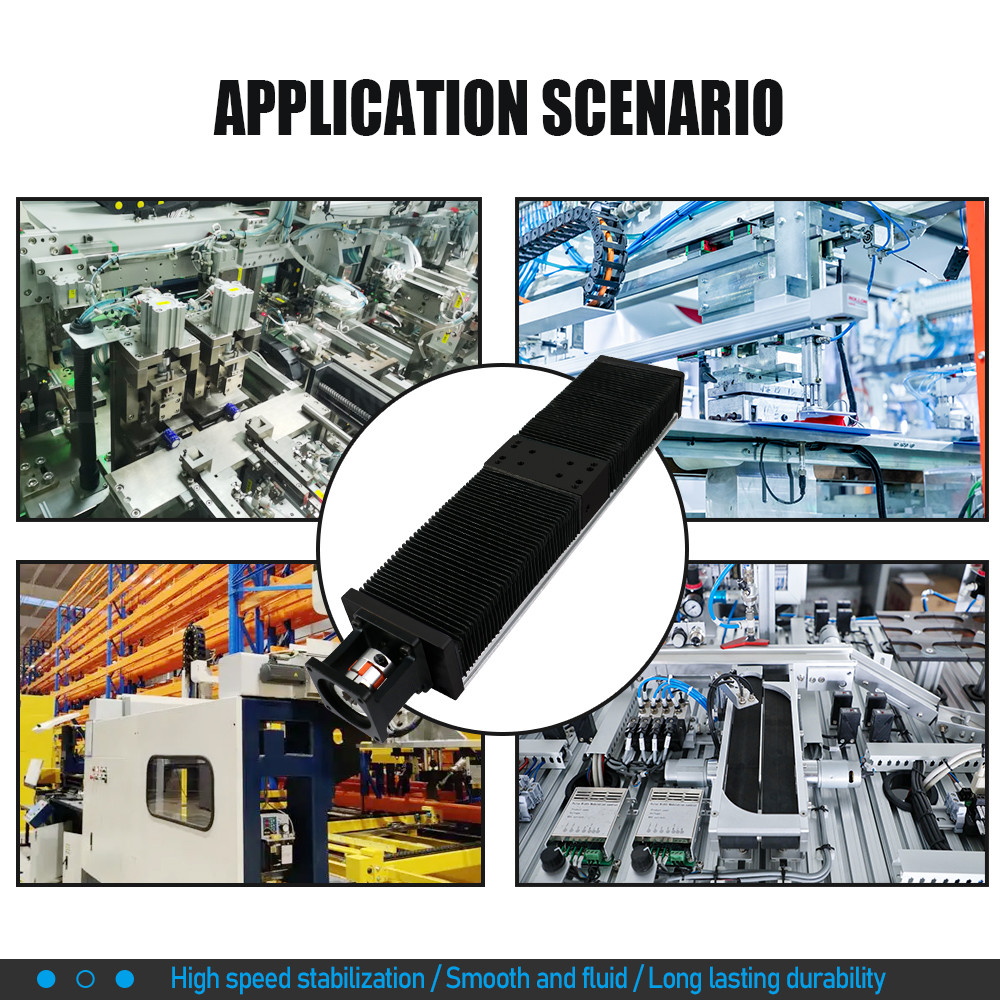 Sliding Table Aluminum Linear Slide Table MGR12 Double GuideRail Ballscrew Linear With Dust Cover