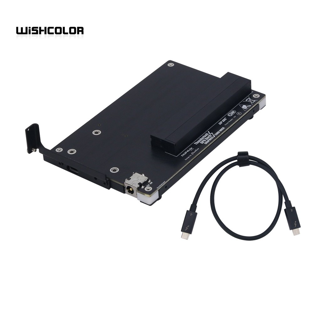 Wishcolor Th3P4 Lite 40Gbps External Gpu Dock Graphics Card Dock For Thunderbolt 3/4 To Pcie