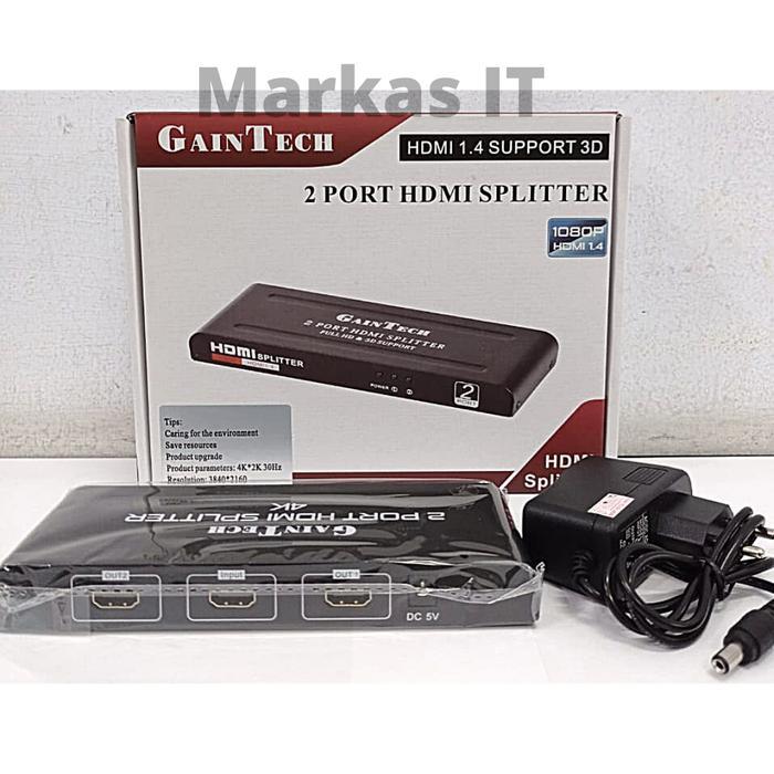 Gaintech HDMI Splitter 2 Port - NP