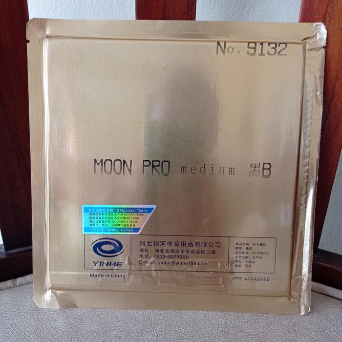 Karet Tenis Meja Yinhe Moon Pro Medium Dan Soft