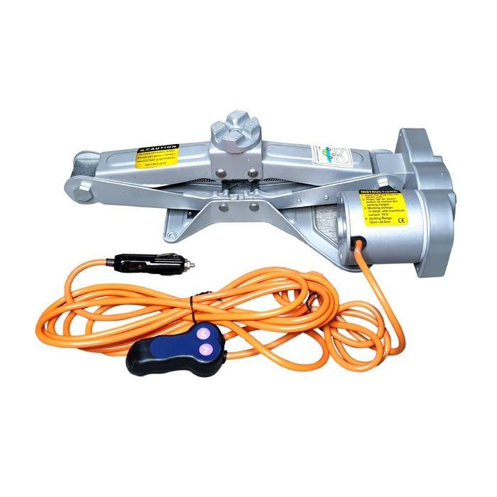 DONGKRAK MOBIL ELEKTRIK 2 Ton + PEMBUKA BAUT Electric Jack Car 2Ton