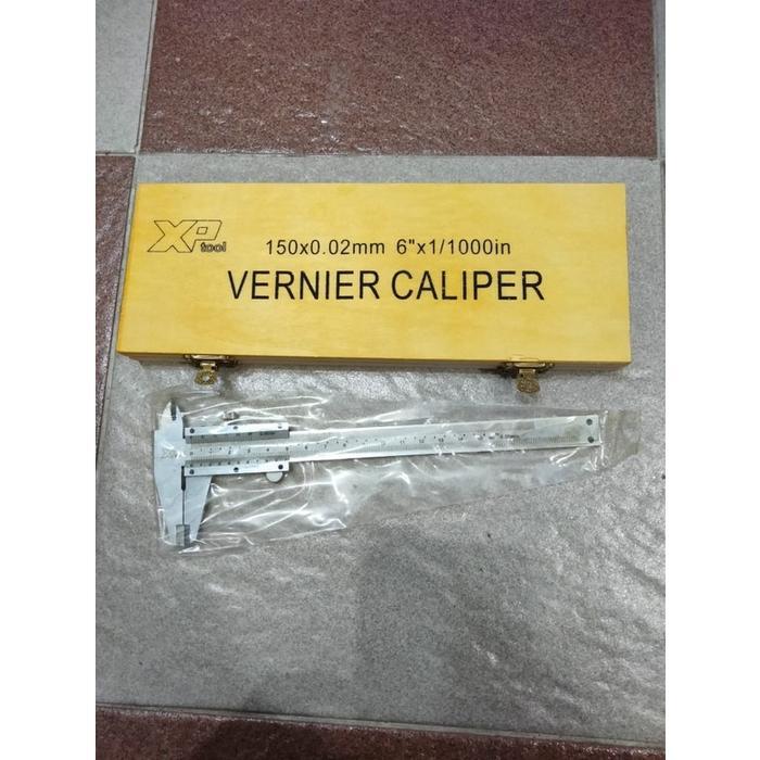 Xp Tool Vernier Caliper 6Inch 0.02Mm Sketmat Jangka Sorong Sigmat
