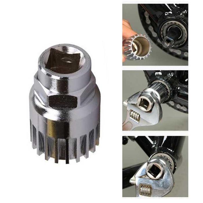 Set Kunci Sproker Sepeda Kunci Kit Rantai Sepeda / Kunci Crank Sepeda Kunci Soket Socket Rantai