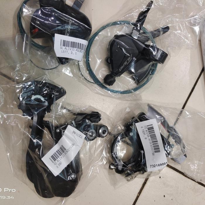 Group Set Shimano Alivio M3100 Full Set Shimano Original