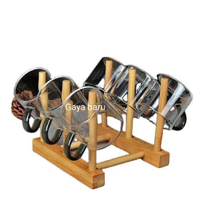 Stand gelas dan piring,rak gelas,rak piring