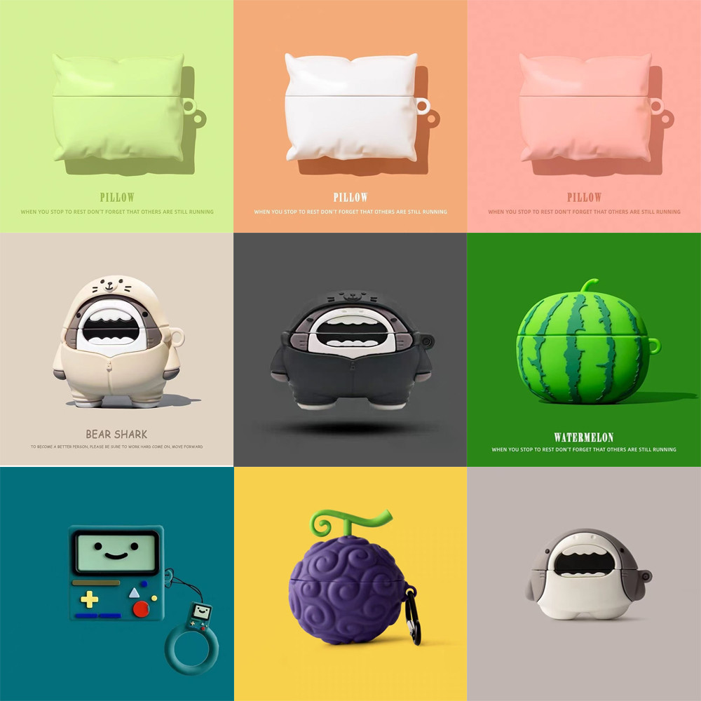 3D Silicone Protective Cover For Redmi Buds 6 Lite Bluetooth Earphone Case For Xiaomi Redmi Buds 6