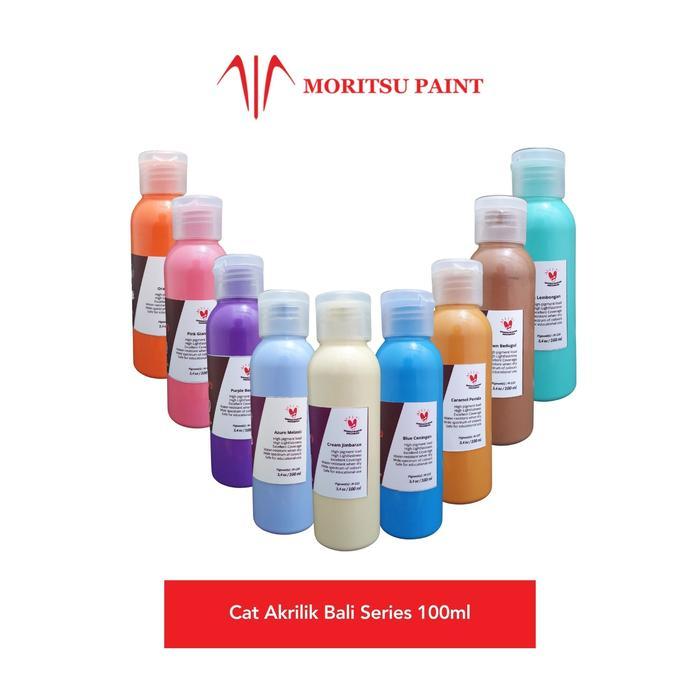 Cat Akrilik Moritsu Bali Series 100ml - Cat Akrilik Premium 100ml