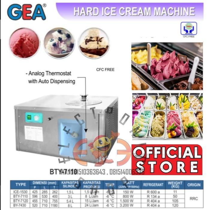 GEA BTY 7110 - Mesin Hard Ice Cream - Hard ice Cream Machine - Promo