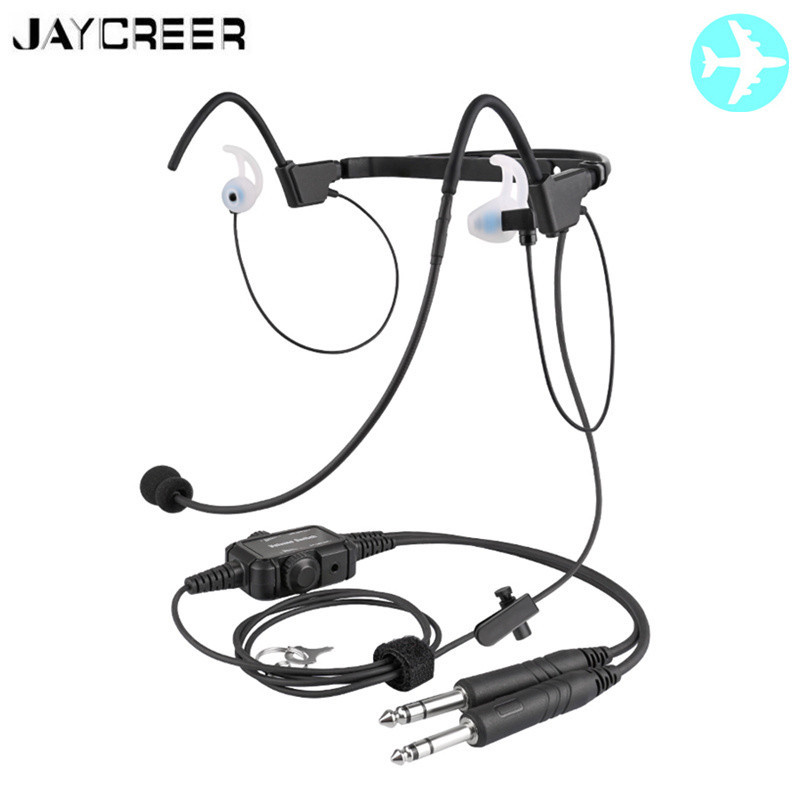 SPECIAL JayCreer Telex 850 Airman Aviation Pilot ANR Headset Set For Boeing 737N and Other Fixed Win