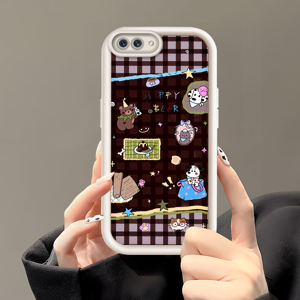 Casing Hp Untuk OPPO A3S A12E Phone Case Softcase Soft Imut Kesing Kartun Cassing DXH30 6065 TY