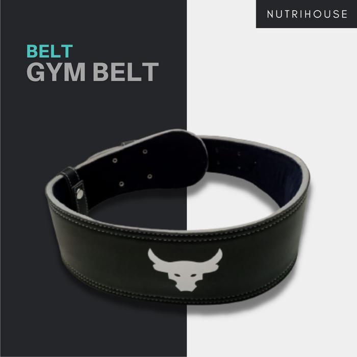 Gym Belt Weightlifting Belt Sabuk Gym Fitness Body Support Brace Belt Original