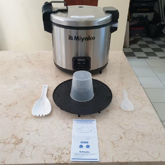 Magic Com Miyako Mcg -171/ Rice Cooker Miyako Mcg 171 Jumbo 6Liter