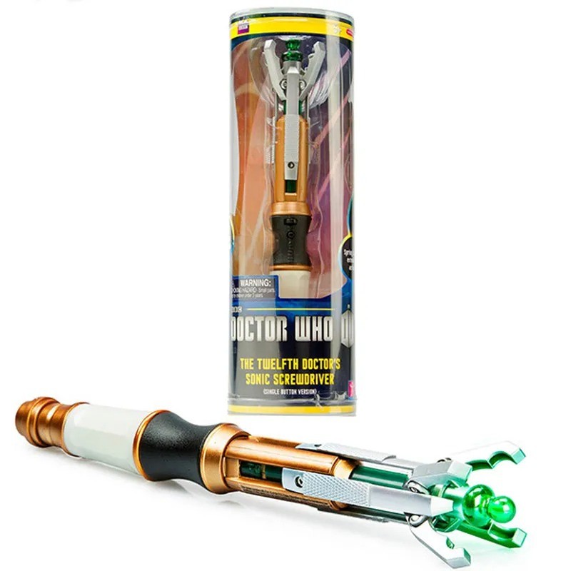 [Funny] Collectible Doctor Who The 12th Doctor's Sonic Screwdriver Toy Dr.Who with Lights and Sound