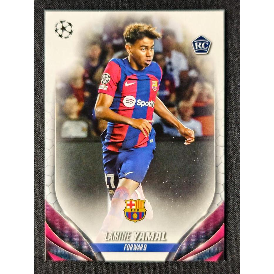 Kartu Bola 2023 Topps UCC - Lamine Yamal Rookie Card RC Base