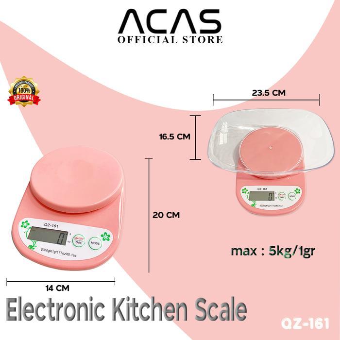 acas QZ-161 Timbangan Dapur Digital