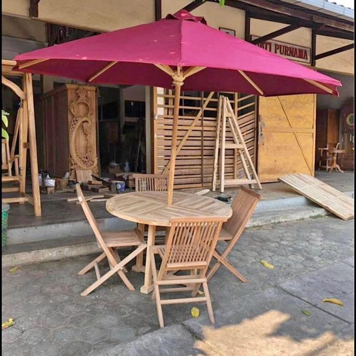 Meja Payung Taman Outdoor Kursi Meja Outdoor Kursi Cafe Meja Cafe