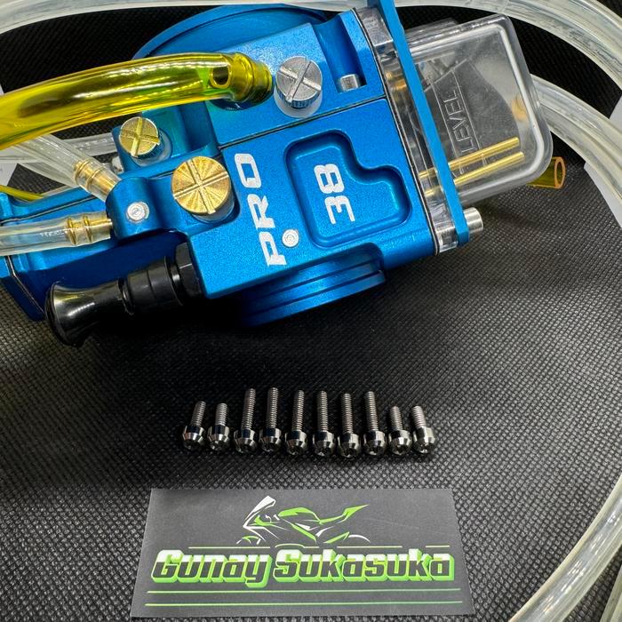 Baut Titanium Karburator Lectron Billetron Set