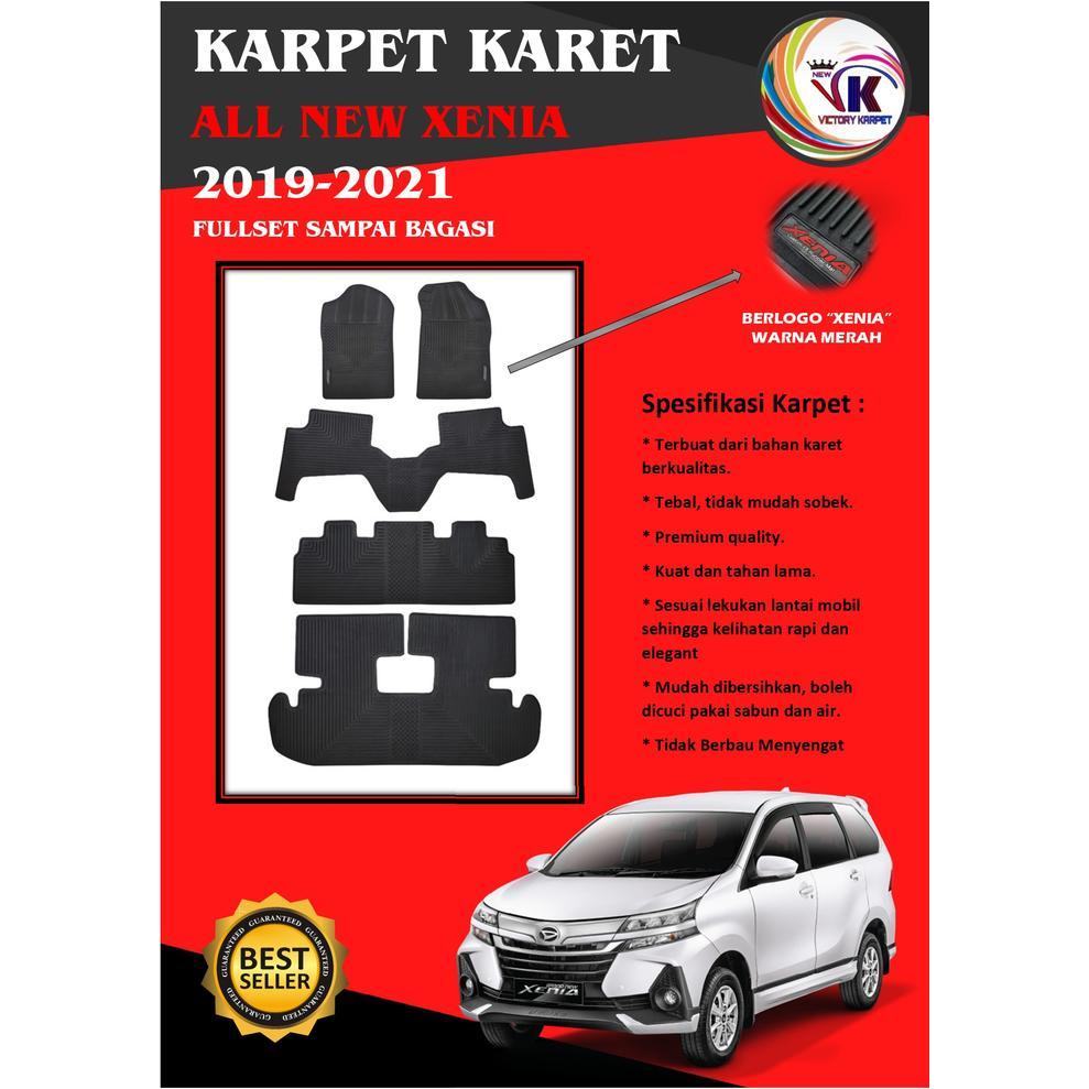 Karpet Mobil Daihatsu Xenia 2019/2021 Hitam Premium Logo Xenia