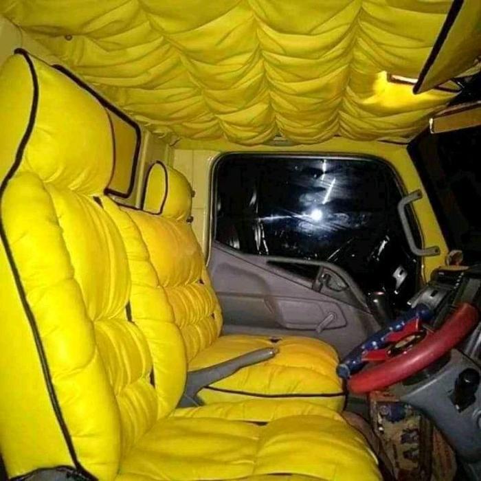Set Jok Dan Plafon Mobil Truck Canter Ragasa Dyna Dutro Isuzu Giga Macan Dump Truk Dll - Car