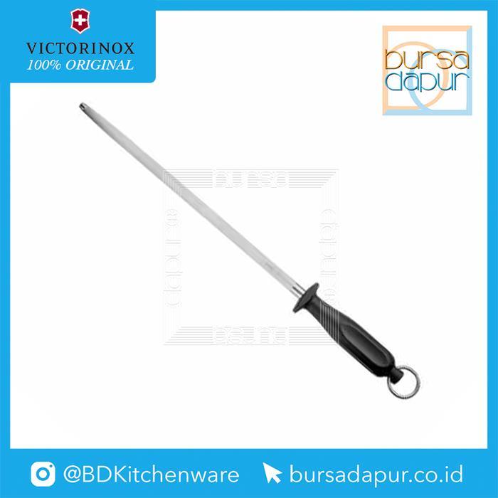 Pengasah Pisau 7.8513 Victorinox Black Butcher Sharpener 30 Cm