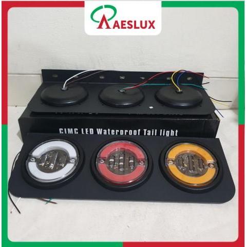 Stoplamp Bulat Lampu Belakang Truk Hino 6D
