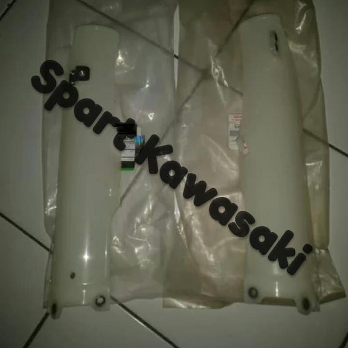 Cover Tutup Guard Shock Usd Depan Set Klx 250 Putih Original
