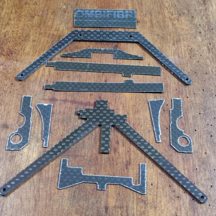 BEMPER DRAG TAMIYA SPEED FULL CARBON ( TAMIYA )