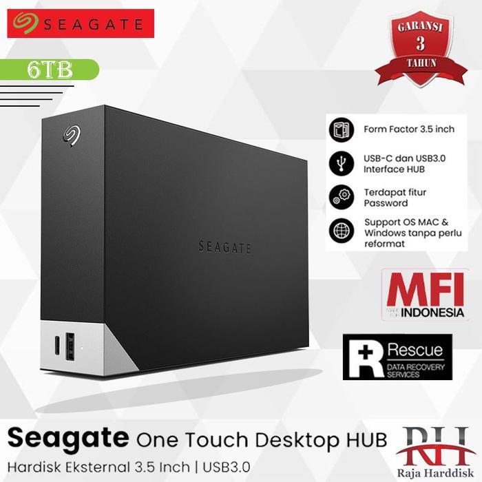 Seagate One Touch Desktop Hub HDD / Hardisk Eksternal 6TB USB3.0