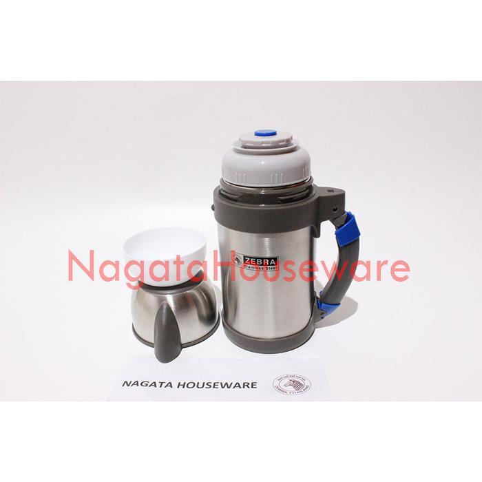 Termos Air Panas Zebra / Termos Stainless Vacuum Travel Zebra Flask 112960