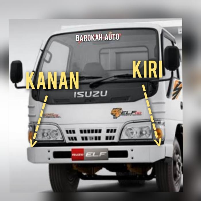 TANDUK BEMPER DEPAN ISUZU ELF NKR71 PUTIH
