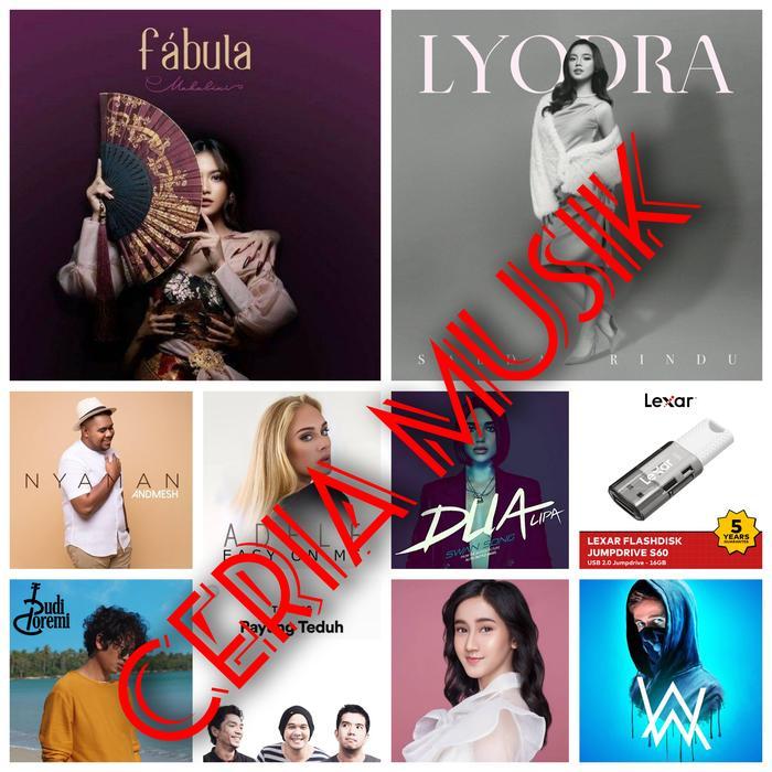 Lagu Barat Dan Indonesia Usb 16Gb Bisa Untuk Tape Mobil