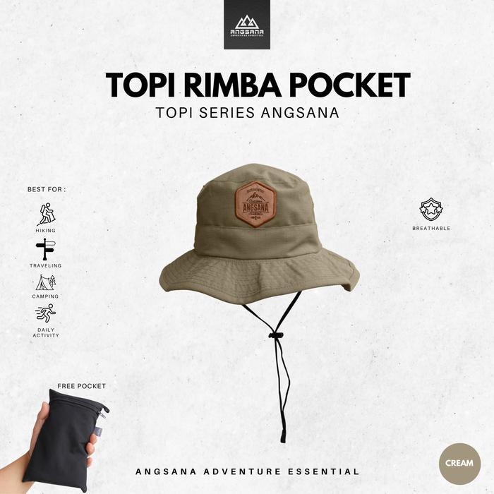 Topi Rimba Angsana Outdoor Packablepac