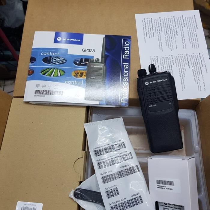 JTTOP" HT MOTOROLA GP328 VHF HANDIE TALKY MOTOROLA GP328 VHF