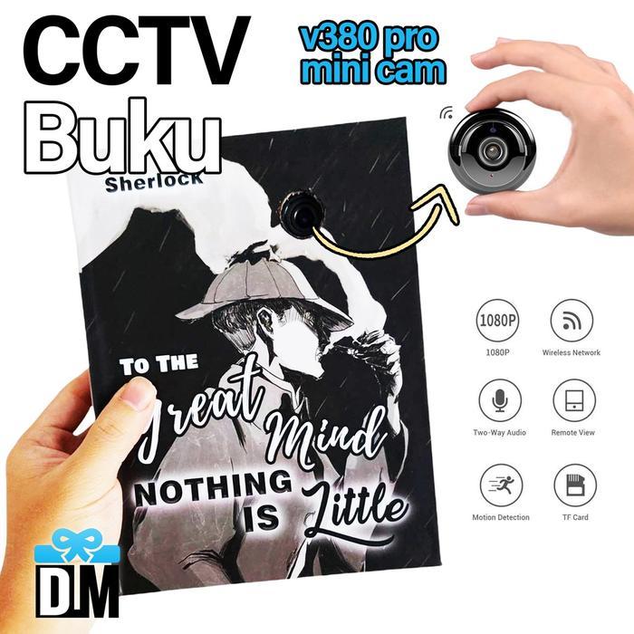 CCTV Kamera Tersembunyi dalam Buku Hidden CCTV