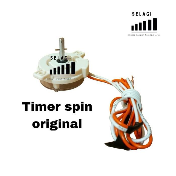 Timer Spin Mesin Cuci 2 Tabung Polytron Original Timer Pengering Mesin Cuci Polytron 2 Tabung