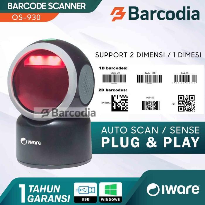 BARCODE SCANNER OMNI 2D Iware OS-930