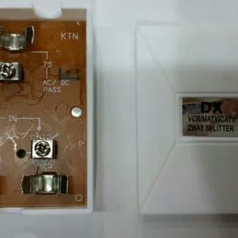 "New" Pembagi Antena TV/ Spliter Splitter Antena TV DX 2 TV Way