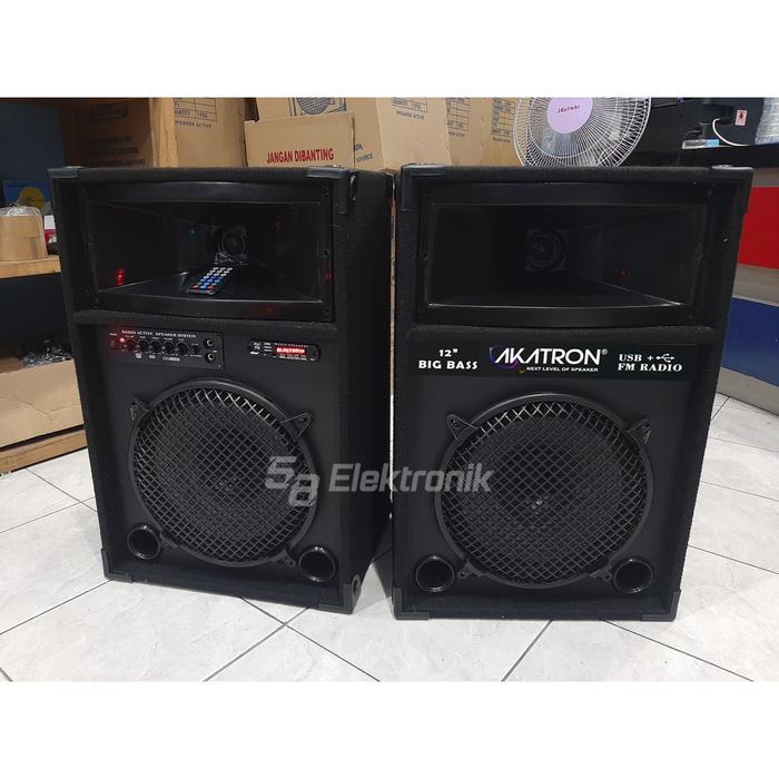 1 Set speaker aktif bluetooth 12 inch 12inch mic paket karaoke pengajian karaoke hajatan besar jumbo