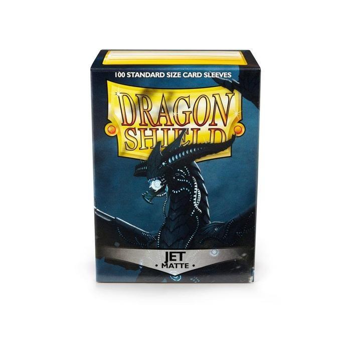 Dragon Shield Matte 100 Card Sleeve Jet