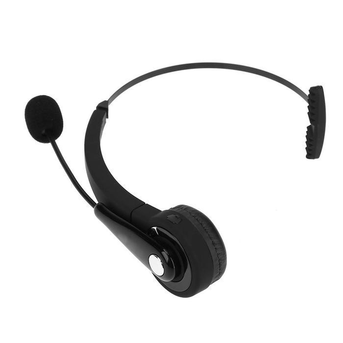 Mono Wireless Bluetooth-Compatible Headset Headphone With Microphone