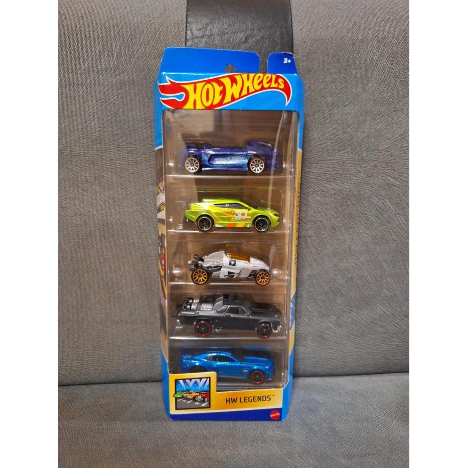 HOTWHEELS HOTWHEEL CAR 5 GIFT PACK CARS