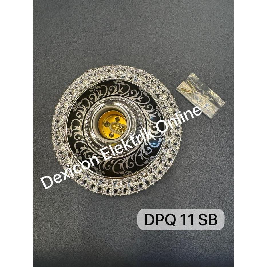 fitting lampu/fitting hias/fitting hias/fitting lampu hias /PVC/Fitting Plafon Plastik