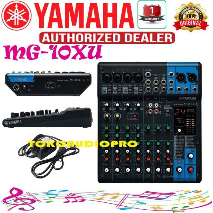 Mixer Yamaha Mg10Xu Mixer Original Yamaha Mg-10Xu Co