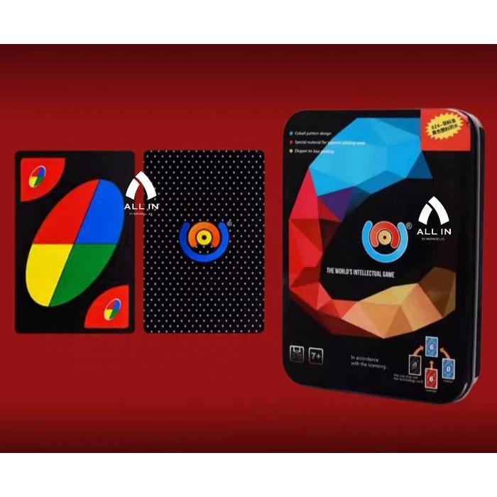 Kartu UNO Plastik Anti Air / PVC Waterproof UNO Card Game Toys