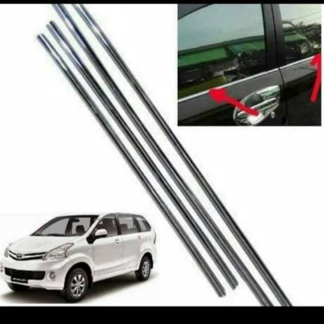 Ready List lis Kaca Samping All New Avanza Veloz Xenia 2012 2013 2014 2015