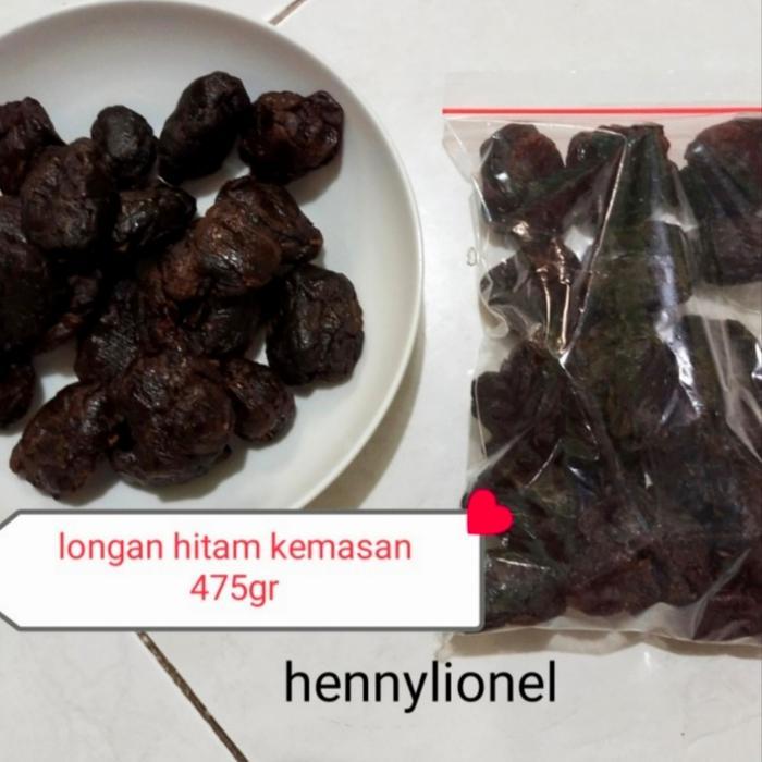 Longan kering hitam/lengkeng kering hitam 475gram