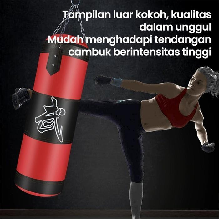 Samsak Tinju Gantung Paket Lengkap - Samsak MMA, Muay Thai, Boxing, Karate Kualitas Tinggi