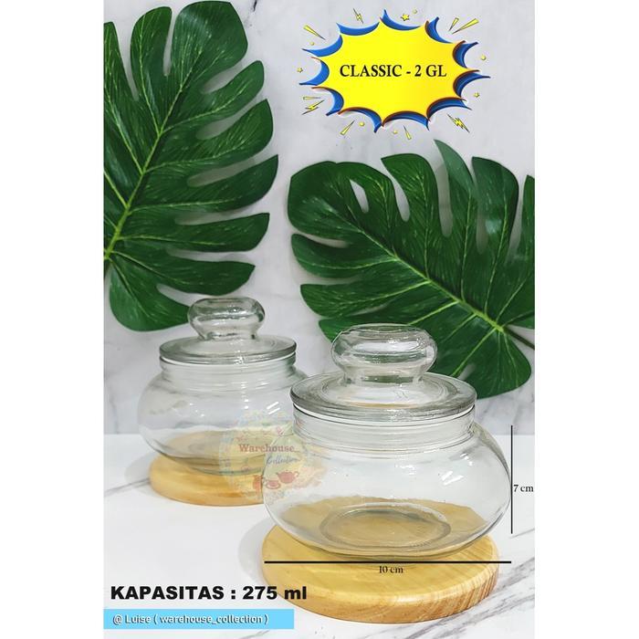 Toples Kaca Mini / Toples Jadul / Toples Kaca Imut / Toples Gtj-250Gl Dan Classic 002