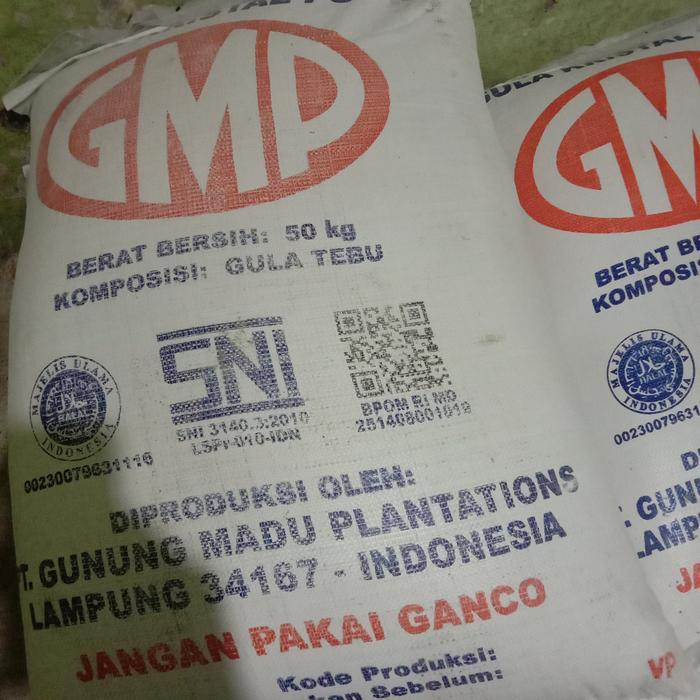 gula gmp 50 kg