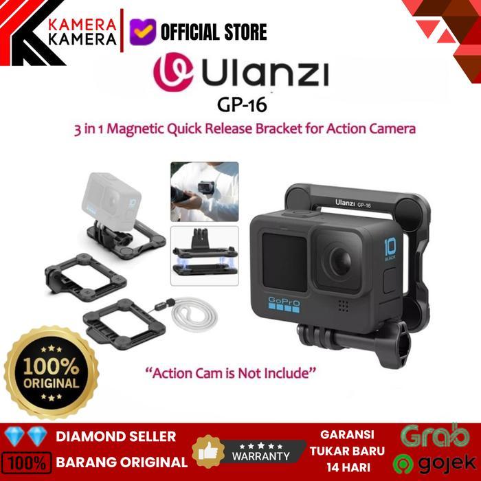 Ulanzi GP-16 3 in 1 Magnetic Quick Release Bracket for Action Camera